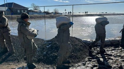 Подъемы уровней воды происходят на реках в семи областях Казахстана