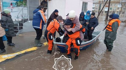 80 тысяч человек эвакуированы из зоны паводков в Казахстане