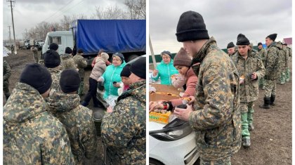 Депутаты от AMANAT организовали питание для волонтеров и военнослужащих в СКО