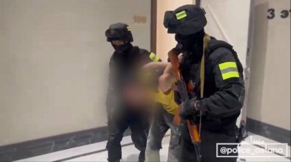 Опасного преступника в бегах задержали силовики в Астане (ВИДЕО)