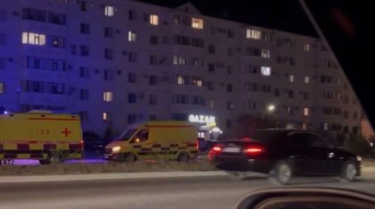 Пешехода сбили на «зебре» в Актау (ВИДЕО)