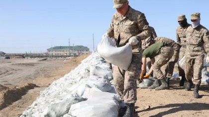 Больше 500 километров защитных сооружений возвели в Атырауской области