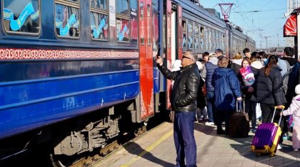 «Поезд Победы» отправился из Астаны в Павлодар (ФОТО)