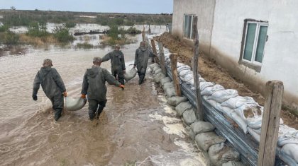 О паводковой ситуации в Атырауской области рассказали в МЧС (ВИДЕО)