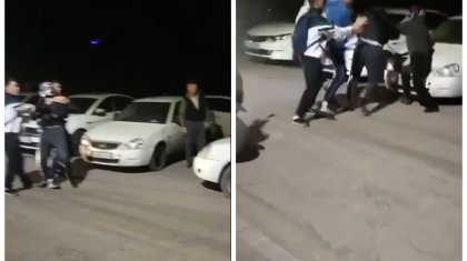 «Ударили арматурой по голове»: мопедисты напали на водителя авто в Алматы и скрылись (ВИДЕО)