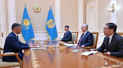 Токаев принял основателя группы компаний Orbis Kazakhstan Фарруха Махмудова