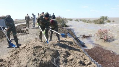 Половодье завершилось в Казахстане