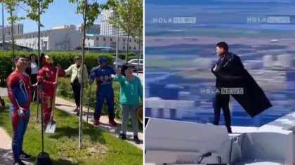 «Бэтмен уже не тот»: новое видео с депутатом-супергероем рассмешило Казнет