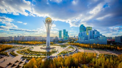 Проспект Мангилик ел частично перекрыли в Астане