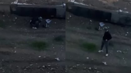 Подтерся рукой и ушел: мужчина справил нужду под окнами многоэтажки в Астане (ВИДЕО)