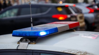 Машина патрульной полиции врезалась в легковушку с женщиной и ребенком (ВИДЕО)