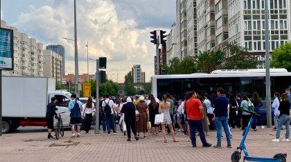 Движение по одной из улиц изменят в Астане из-за строительства LRT