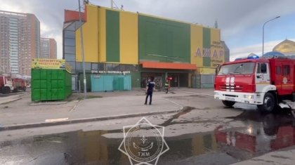 Бутики сгорели в одном из торговых домов Астаны