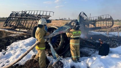 Кукурузник потерпел крушение в Акмолинской области