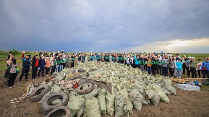 «Таза бейсенбі»: десятки тысяч казахстанцев поддержали эко-инициативу партии «AMANAT»