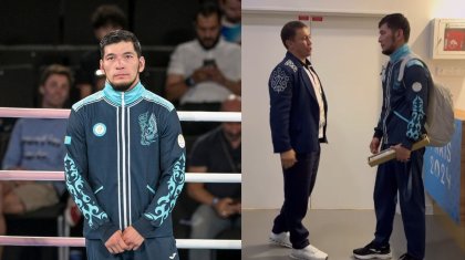 «Все впереди»: Головкин утешил Оралбая после завоевания им «серебра» на ОИ (ВИДЕО)