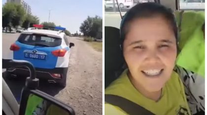 «Большое спасибо, Казахстан!»: семье из Узбекистана помогли полицейские в Шымкенте (ВИДЕО)