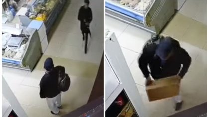 Кража упаковки растительного масла из магазина попала на видео в Астане