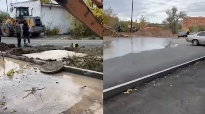 Без воды оставил целый роддом частник в Экибастузе (ВИДЕО)