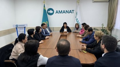 Вопросы развития атомной энергетики обсудили на встрече в «AMANAT» в Алматы