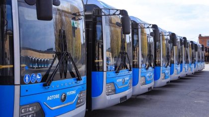Новые автобусы прибыли в Актобе