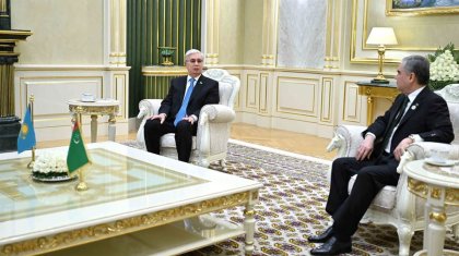 Токаев провел встречу с Гурбангулы Бердымухамедовым