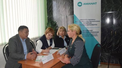 Мобильная общественная приемная партии «AMANAT» посетила села Акмолинской области