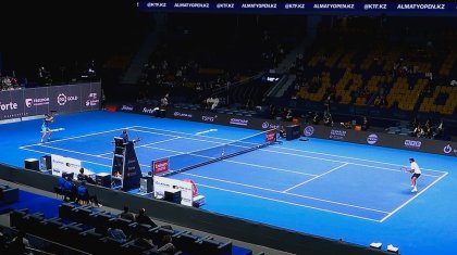 Бейбит Жукаев уверенно вышел во второй круг ATP 250 Almaty Open (ВИДЕО)