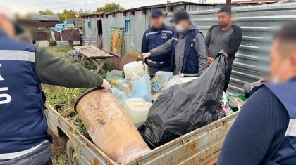 КНБ ликвидировал нарколабораторию в Акмолинской области