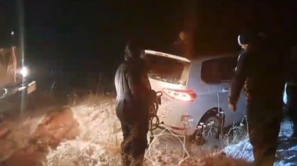 Двух граждан Китая спасли в степи Карагандинской области (ВИДЕО)