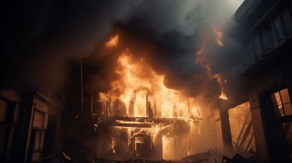 Мать и сын заживо сгорели в собственном доме в атырауском селе