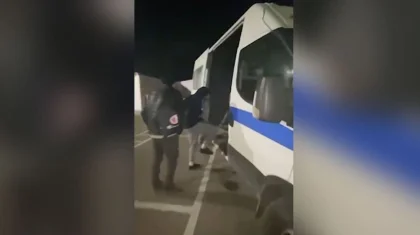 Арестовали парней, устроивших кокпар на дороге в селе Алматинской области (ВИДЕО)