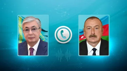 Токаев – Алиеву: Казахстан приложит все усилия для объективного выяснения обстоятельств авиакатастрофы