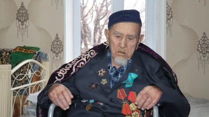 Ветеран ВОВ отметил 100-летний юбилей в Туркестанской области