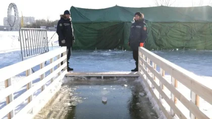 Крещенские купания: спасатели обратились к казахстанцам