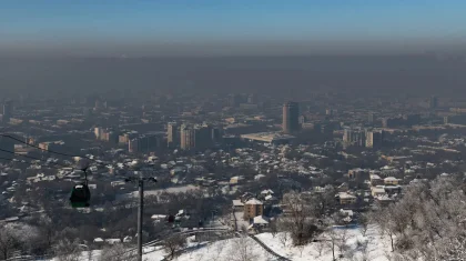 Алматинцы вновь получили предупреждение от синоптиков