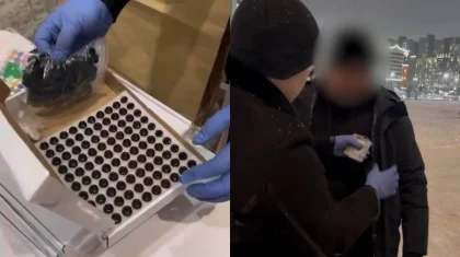 Полицейские изъяли крупную партию гашишного масла у закладчика в Астане