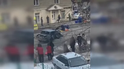 Пять человек пострадали в ДТП в центре Кокшетау (ВИДЕО)