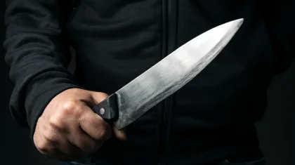 Житель Астаны бегал за мужчиной с ножом (ВИДЕО)