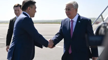 Токаев прибыл в Шымкент