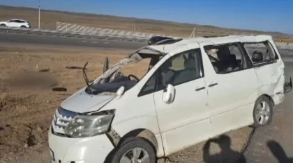 Два человека погибли на трассе под Карагандой