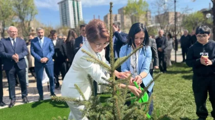 Парк имени Абая открылся в Армении