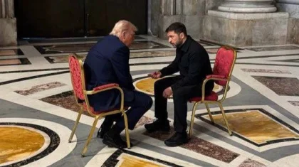 Трамп и Зеленский встретились в Риме