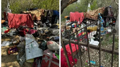 Бездомные поселились на кладбище и превратили его в мусорную свалку в Павлодаре (ВИДЕО)