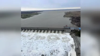 Четыре тысячи кубометров воды ежесекундно сбрасывается из двух водохранилищ в СКО