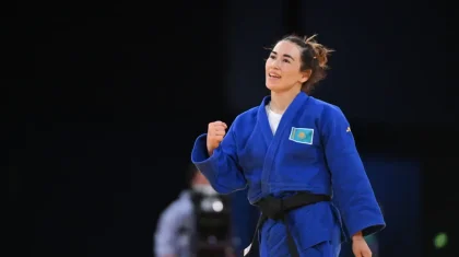 Абиба Абужакынова стала бронзовым призером Grand Slam по дзюдо в Душанбе