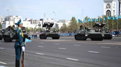 Как прошел военный парад в Астане: опубликованы фотографии