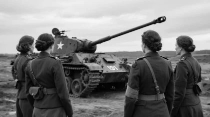 Три танкистки и пулеметчица: как казашки создали свой экипаж и пошли в бой