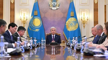 Токаев принял годовой отчет Национального банка Казахстана