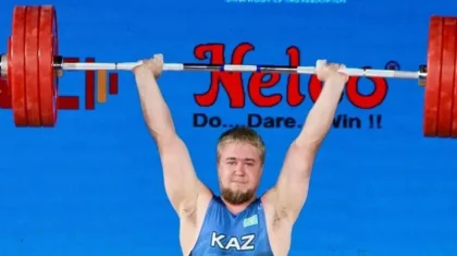 Казахстанский спортсмен завоевал медаль на чемпионате Азии по тяжелой атлетике